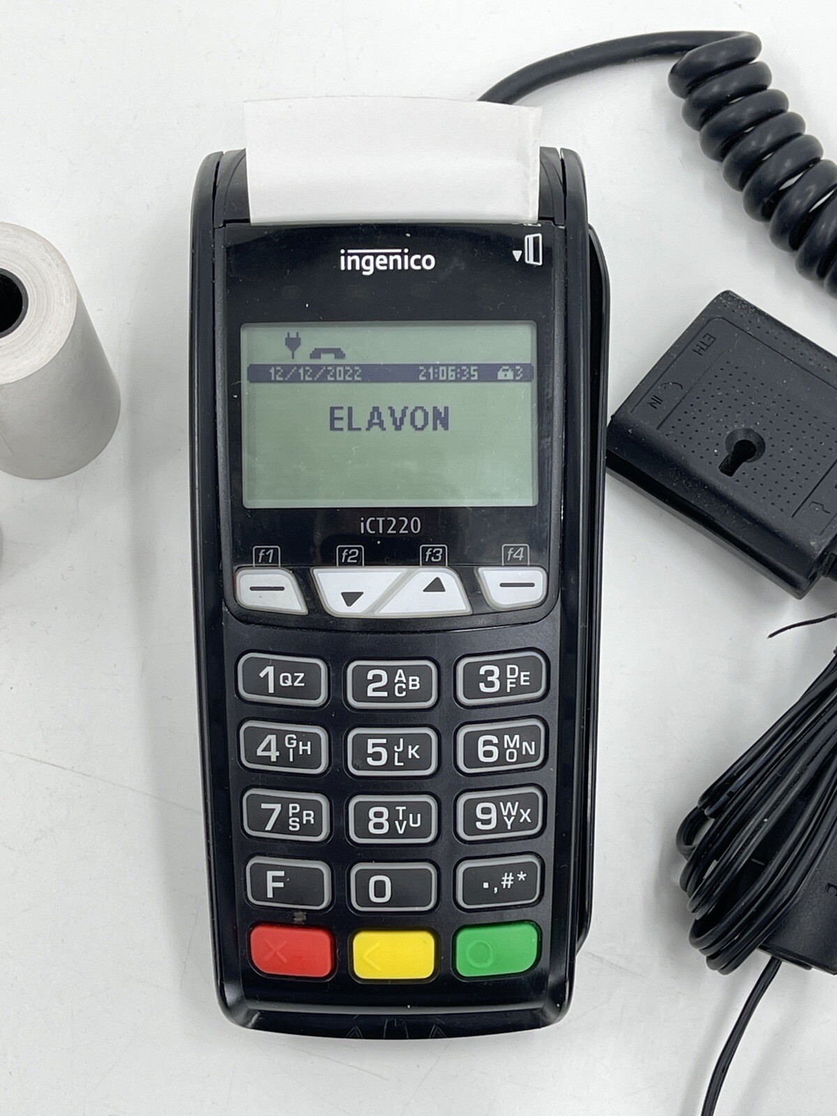 Ingenico ICT220 POS Debit/Credit Card Payment Pin Pad Retail Business Essentials