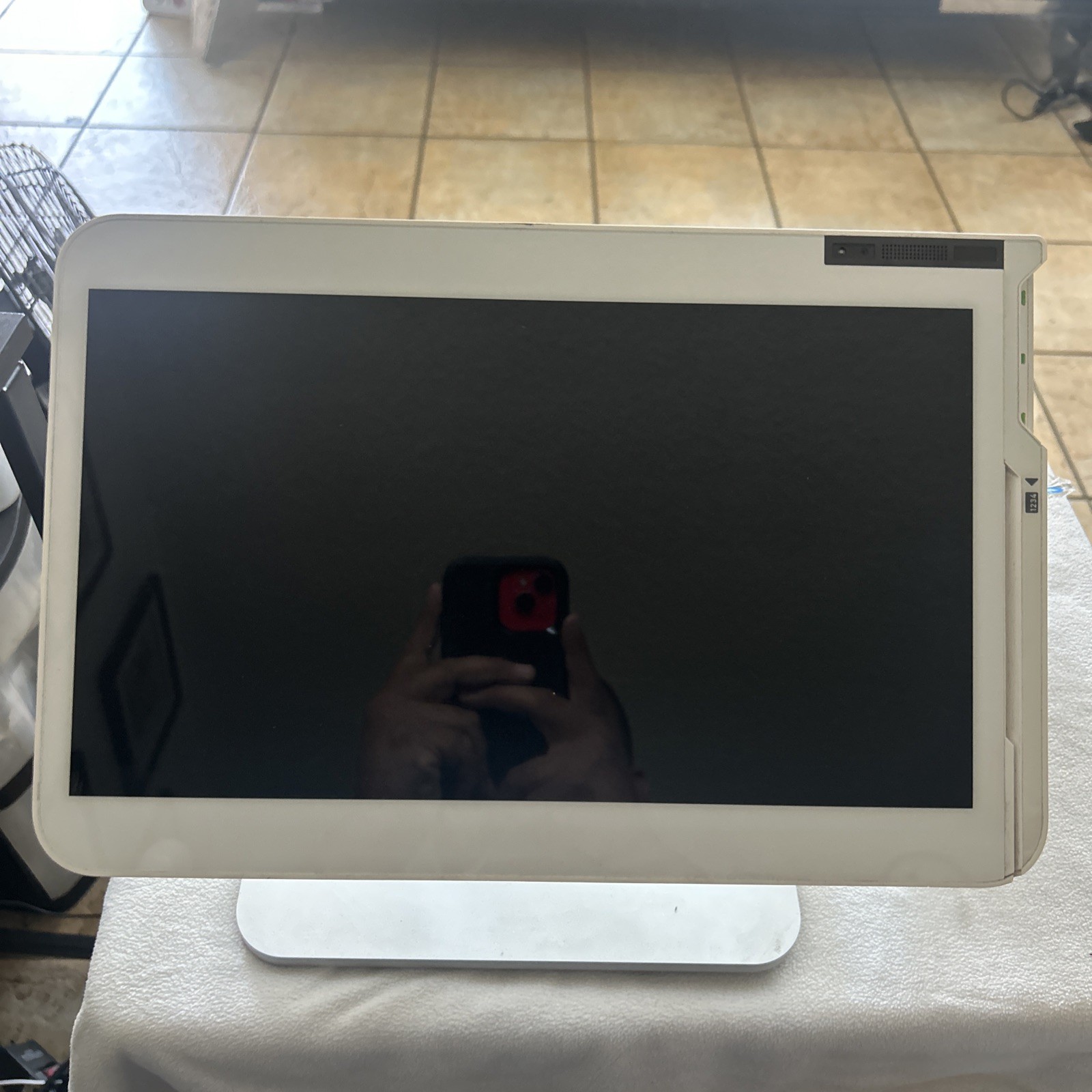 Clover Station C500 POS Point of Sale System w/ H500 Hub Missing Power Cord