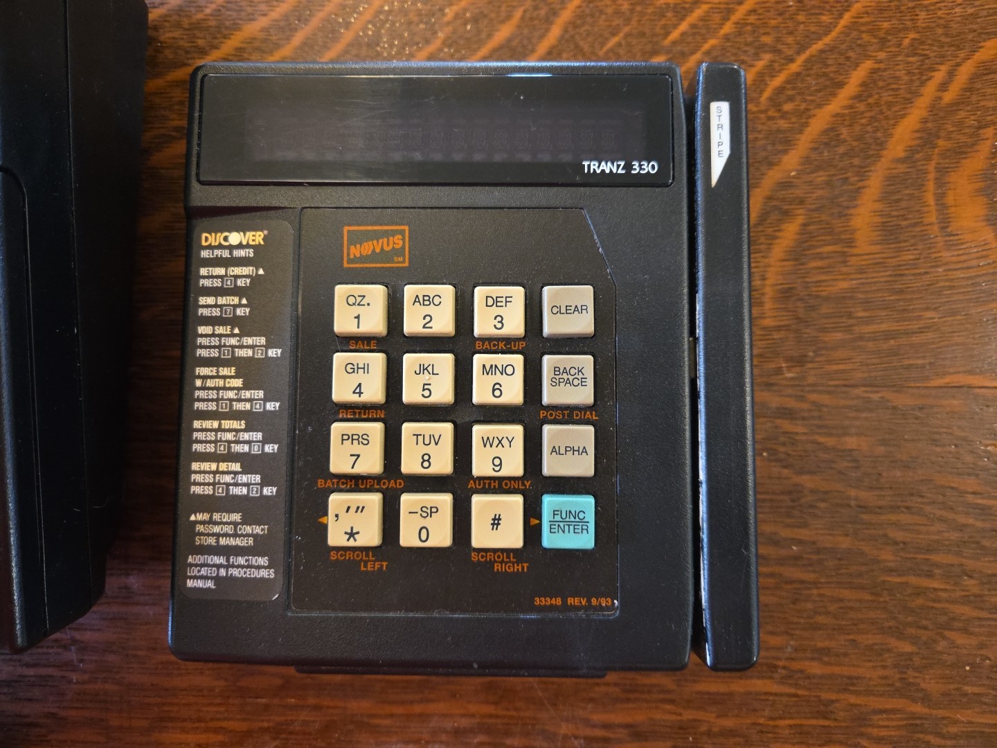 VeriFone TRANZ 330 Credit Card Terminal, Printer 250, Credit Card Imprinter