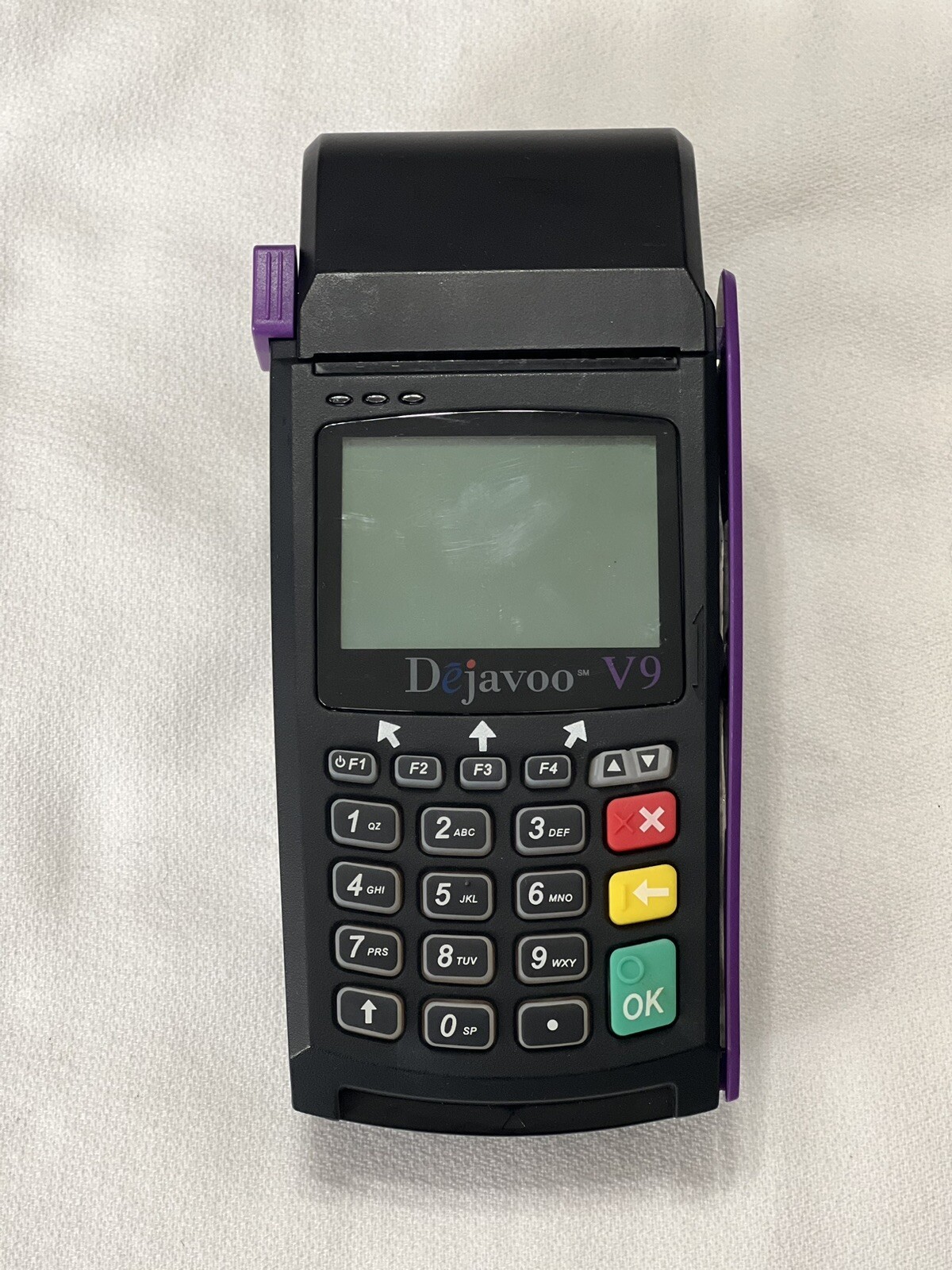*UNLOCKED* Dejavoo V9 Credit Card Terminal-W/Batteries/ Tested/ EUC/ 3 Available