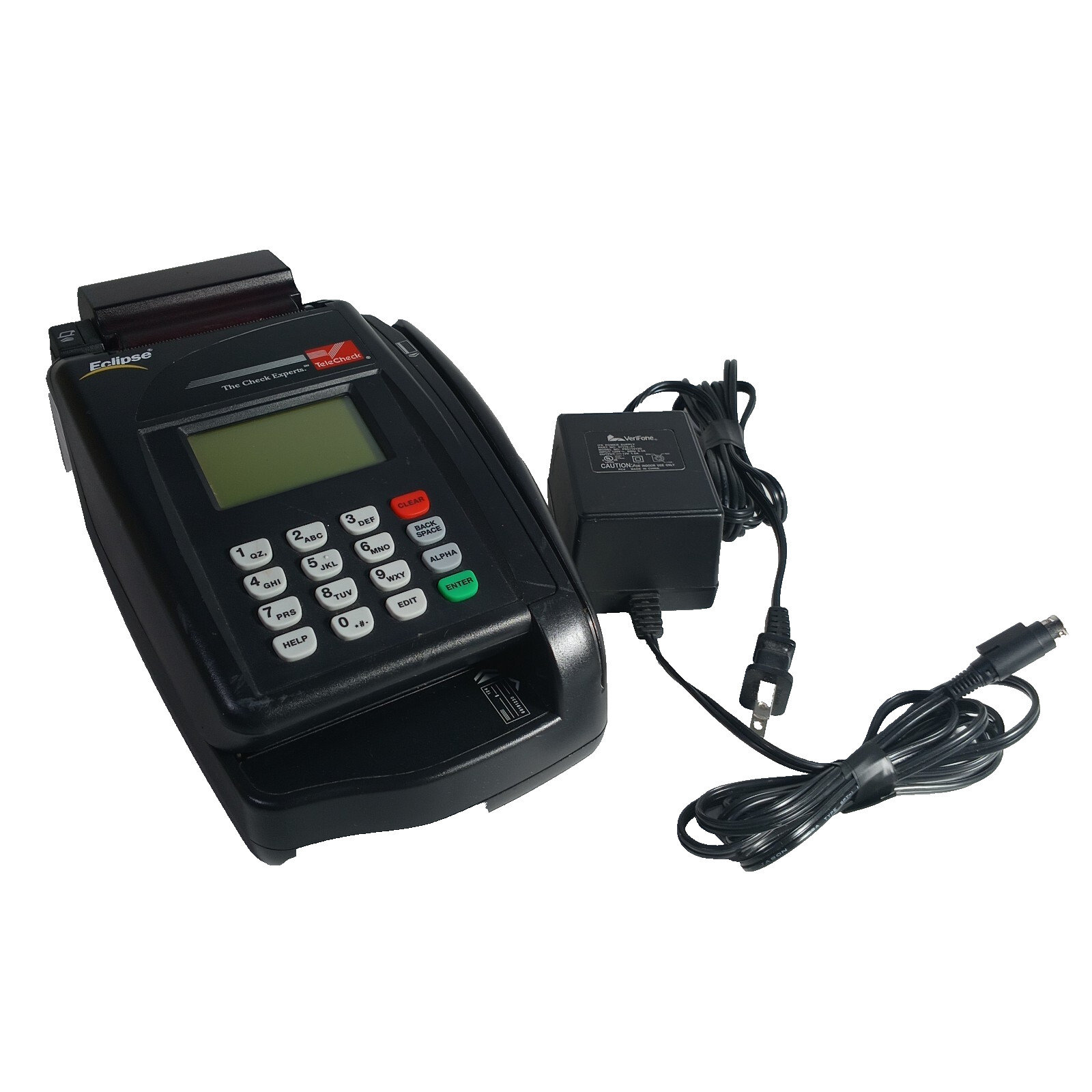 TeleCheck Eclipse Verifone Quartet Credit Card Processor P100-002-05