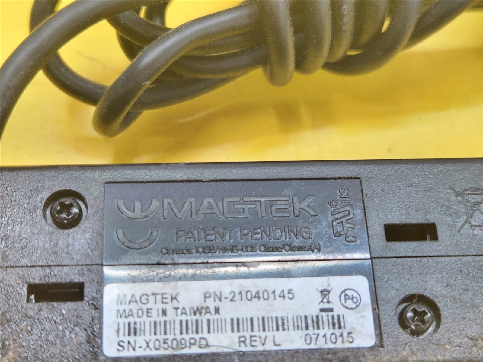 ⭐️⭐️⭐️⭐️⭐️ POS Magtek SureSwipe Dual Head Magnetic Stripe Card Reader 21040145