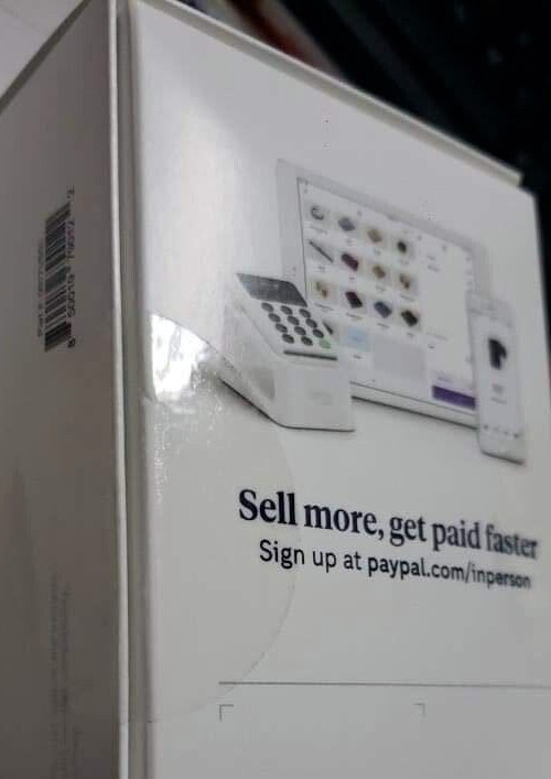PayPal Zettle 2(M010-PROD10-V2) Chip Swipe Reader-PayPal Zettle 2, BLACK**