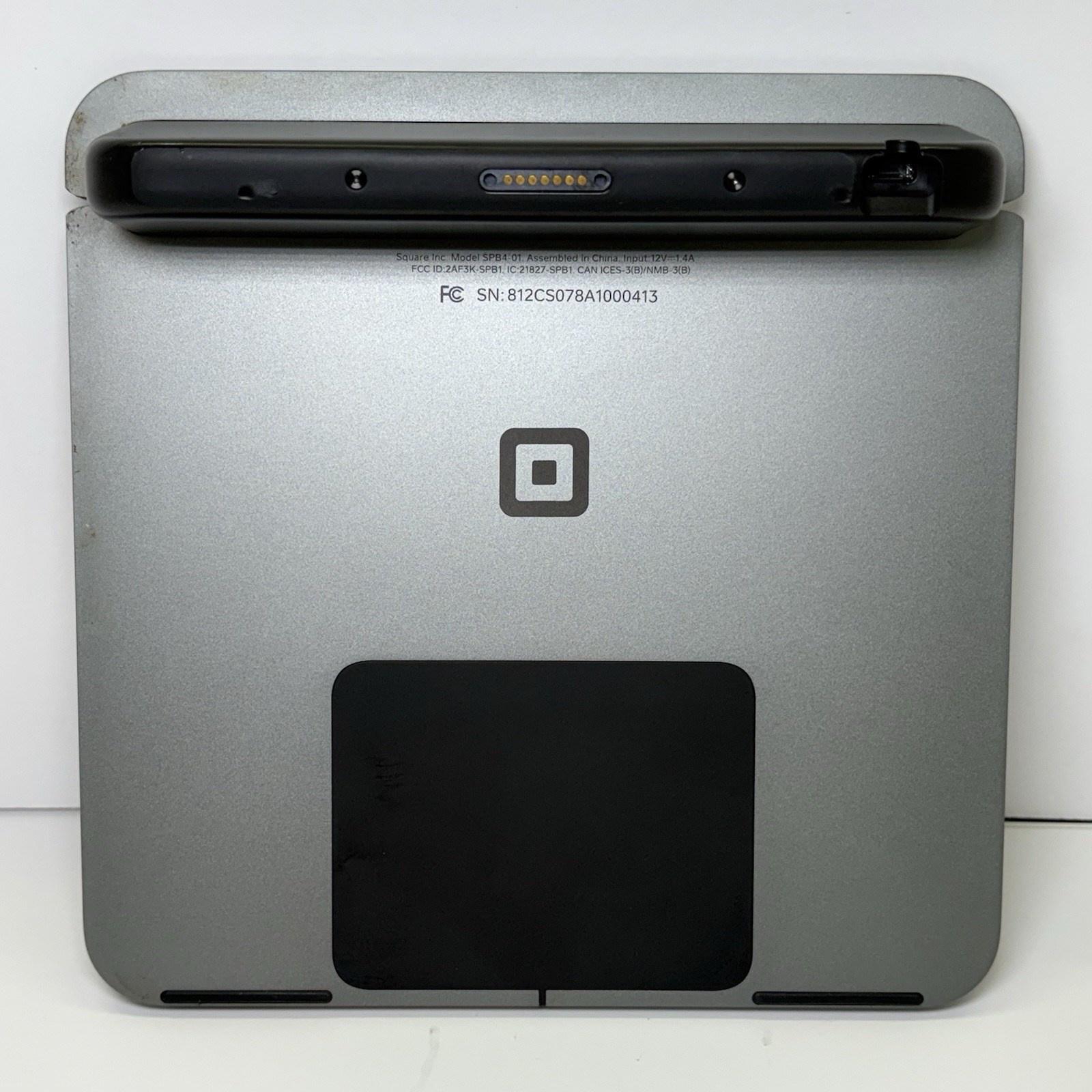 Square Register Model SPB1-01 POS w/Customer Display Card Reader SPB4-01 (Read)