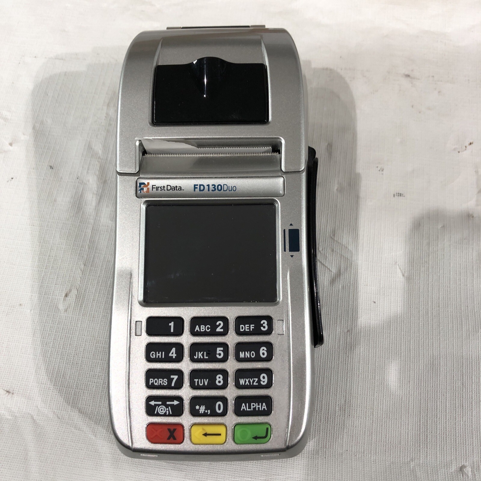 First Data FD130 Duo Credit Card Terminal with FD35 Keypad (tap, EMV)