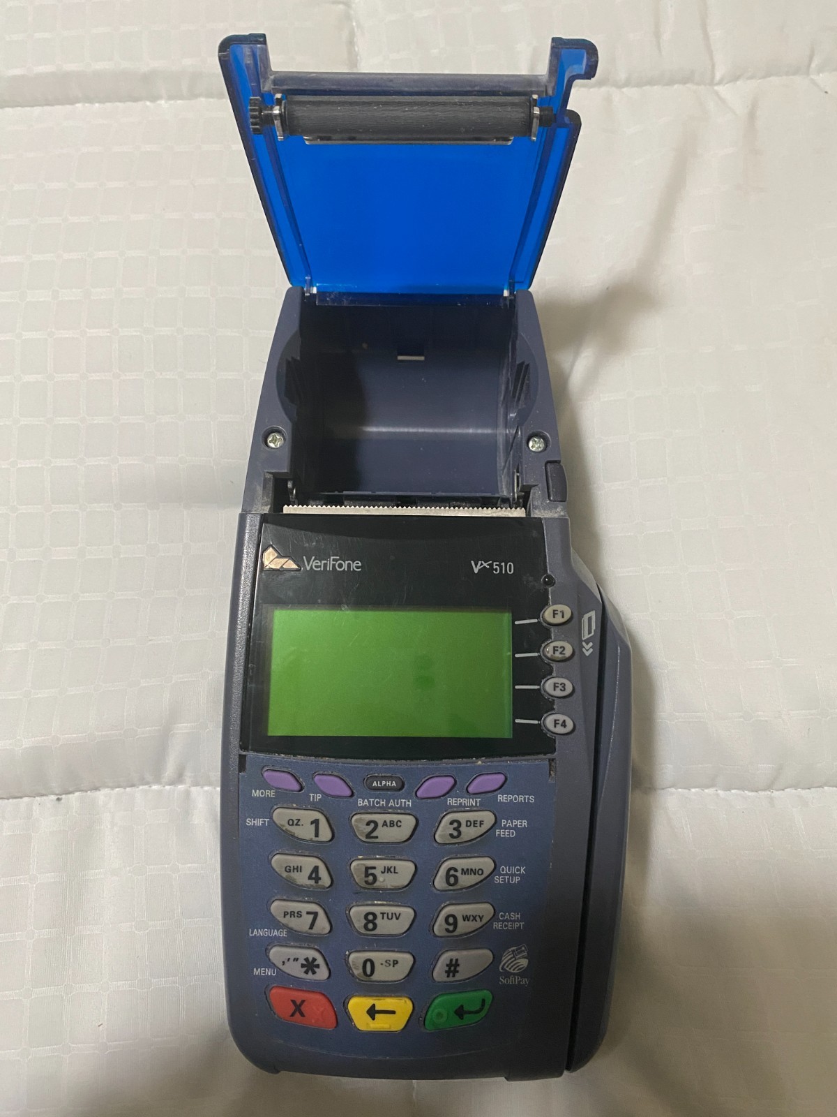 VeriFone VX510 POS Credit Card Reader Terminal Used
