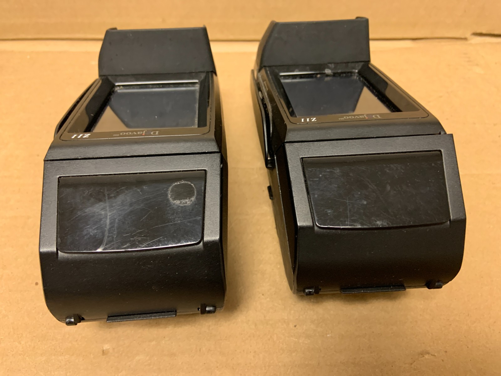 Lot of 2 D Javoo Z11 Model Vega3000 Credit Card Terminal, no power supply