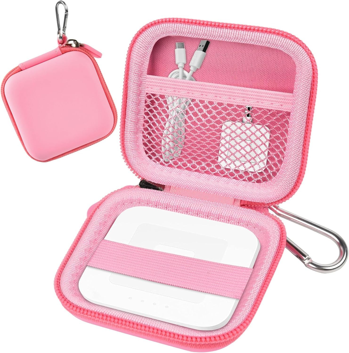 Pink Hard EVA Chip Card Reader Case – Lightweight & Water-Resistant Protection