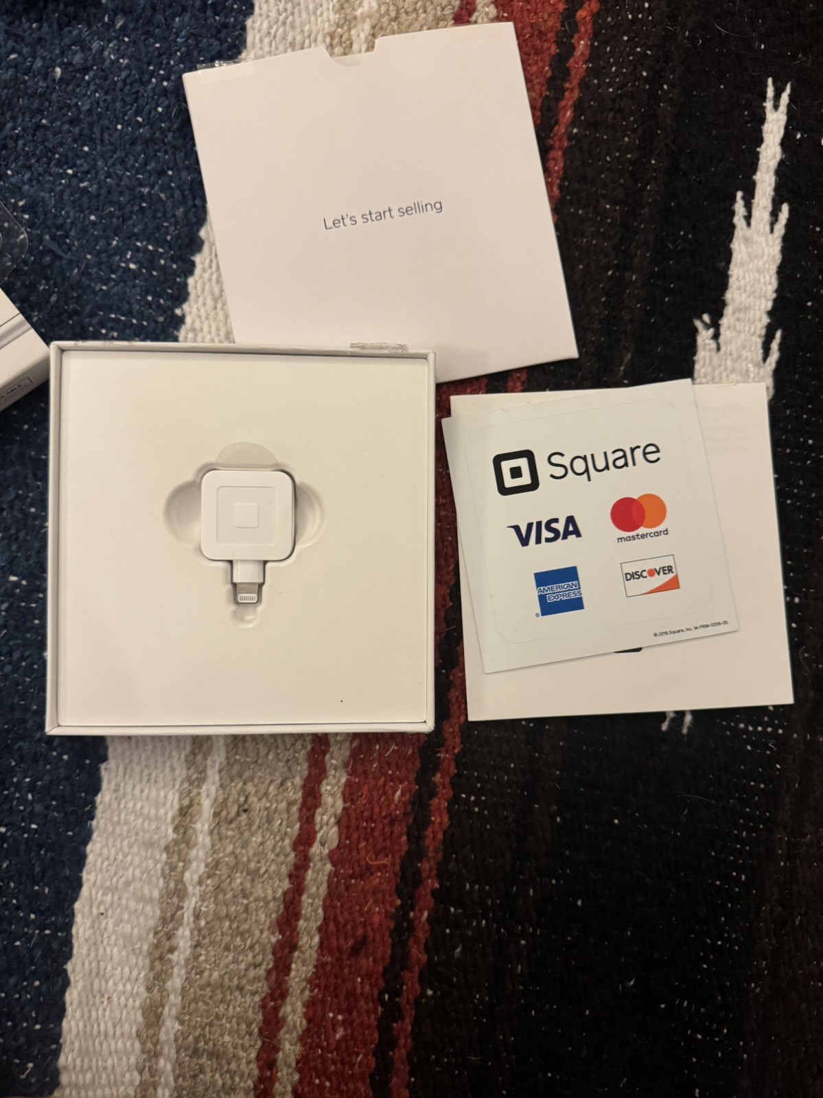 Square A-SKU-0523 Reader for Magstripe Lightning Connector