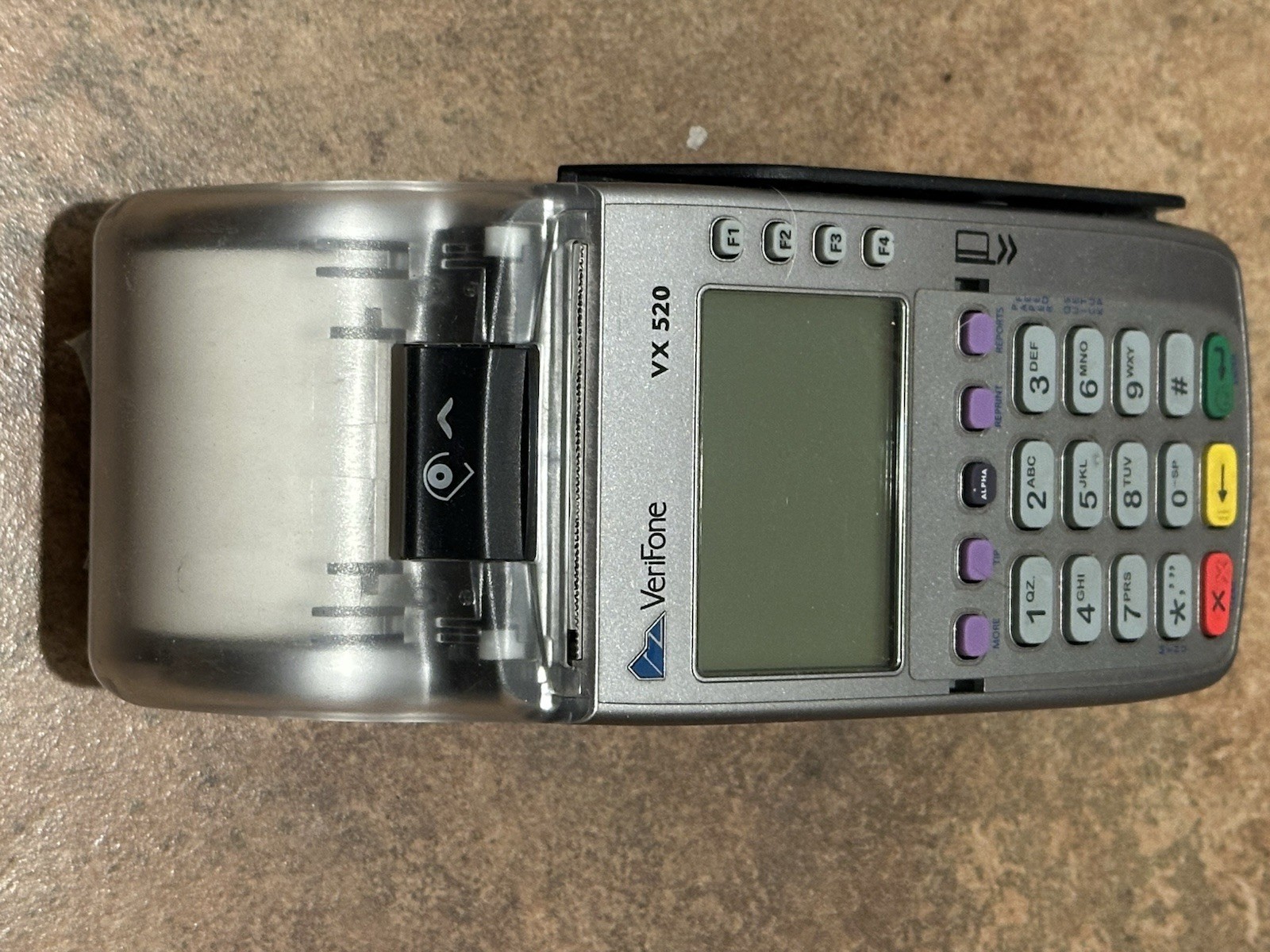 VeriFone Vx520 EMV Credit Card Machine *UNLOCKED* #M252-753-03-NAA-3