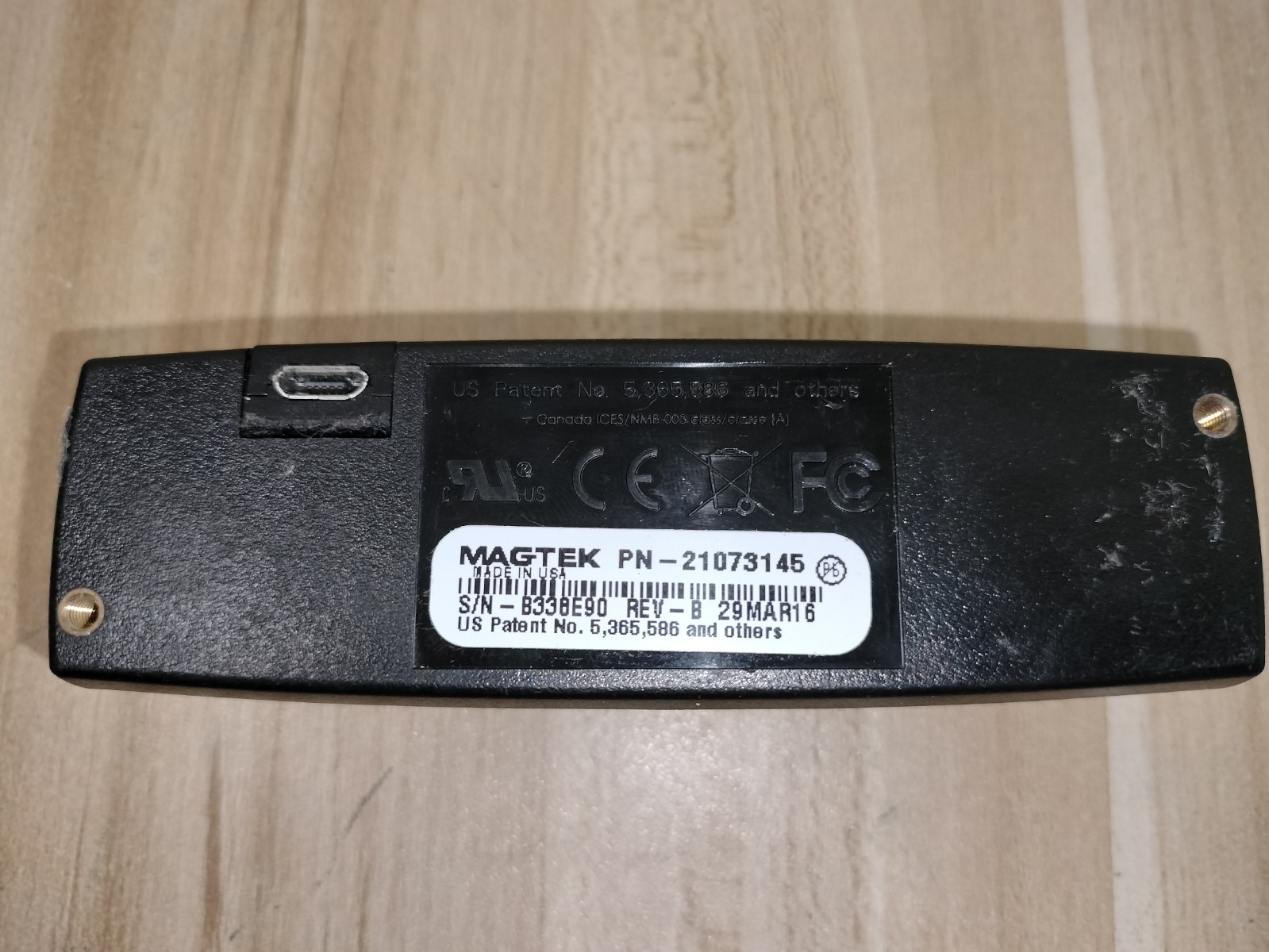 Magtek Magnetic USB Credit Card Strip Reader 21073145