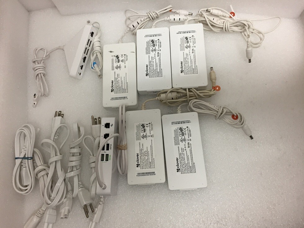 Clover Networks P500 Station Printer w 1 C503 & C 300 and more { UNTESTED }