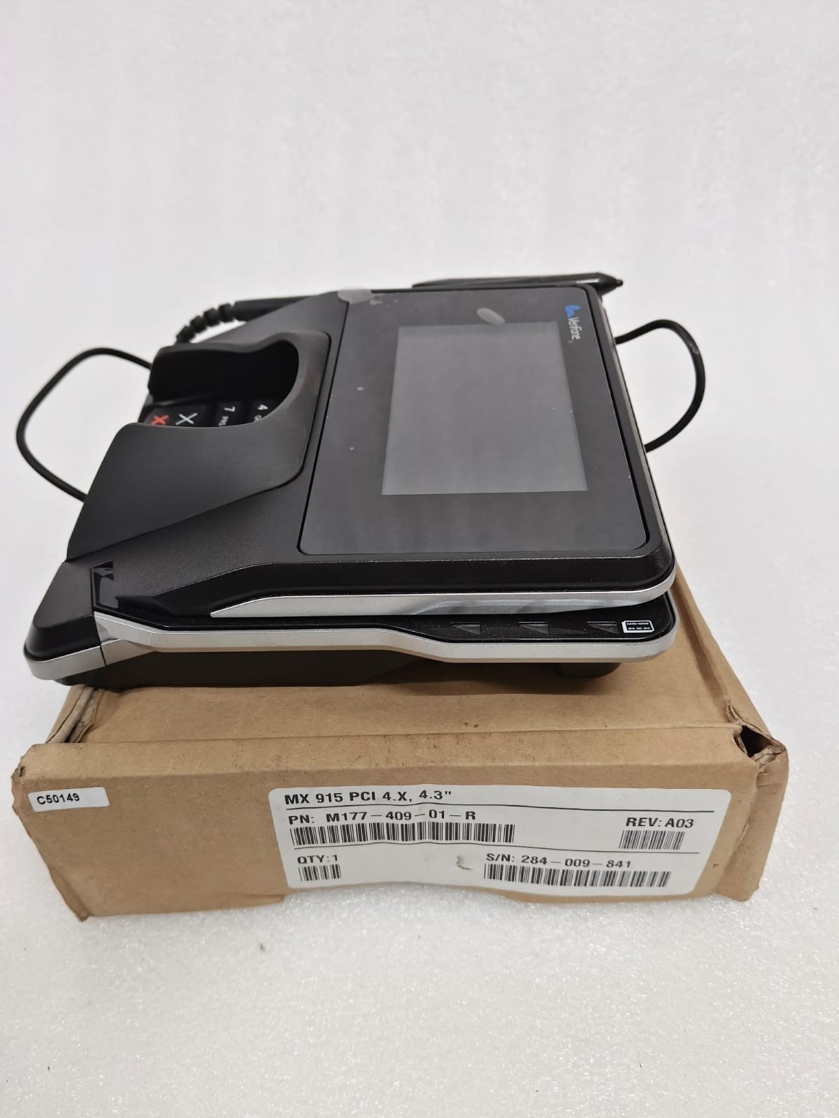 Verifone MX 915 PCI 4.x PIN Pad 4.3″ Color Display | M177-409-01-R POS Terminal
