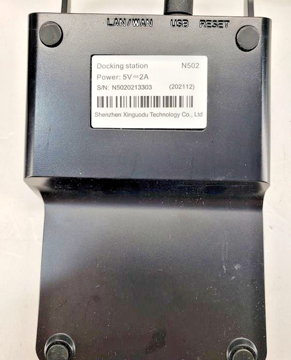 Nexgo N5 LTE POS Terminal Black with Docking Station New Open Box Point of Sale