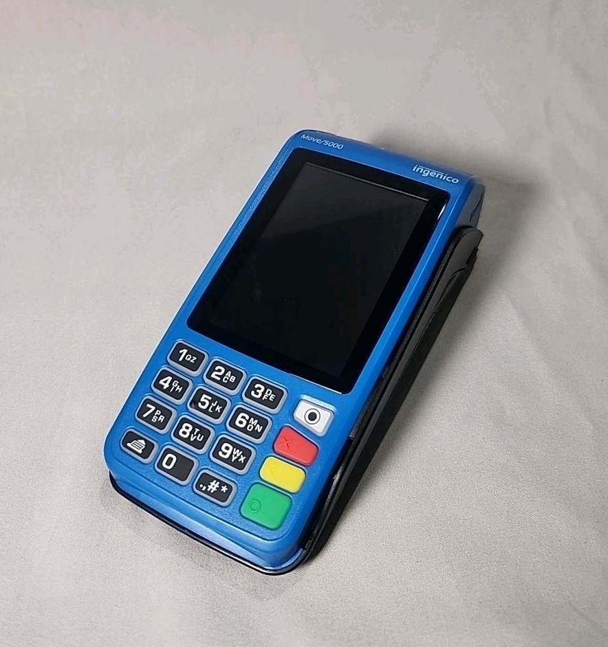 Ingenico Move 5000 Payment Card Machine 4G/LTE WIFI Bluetooth! See Description!
