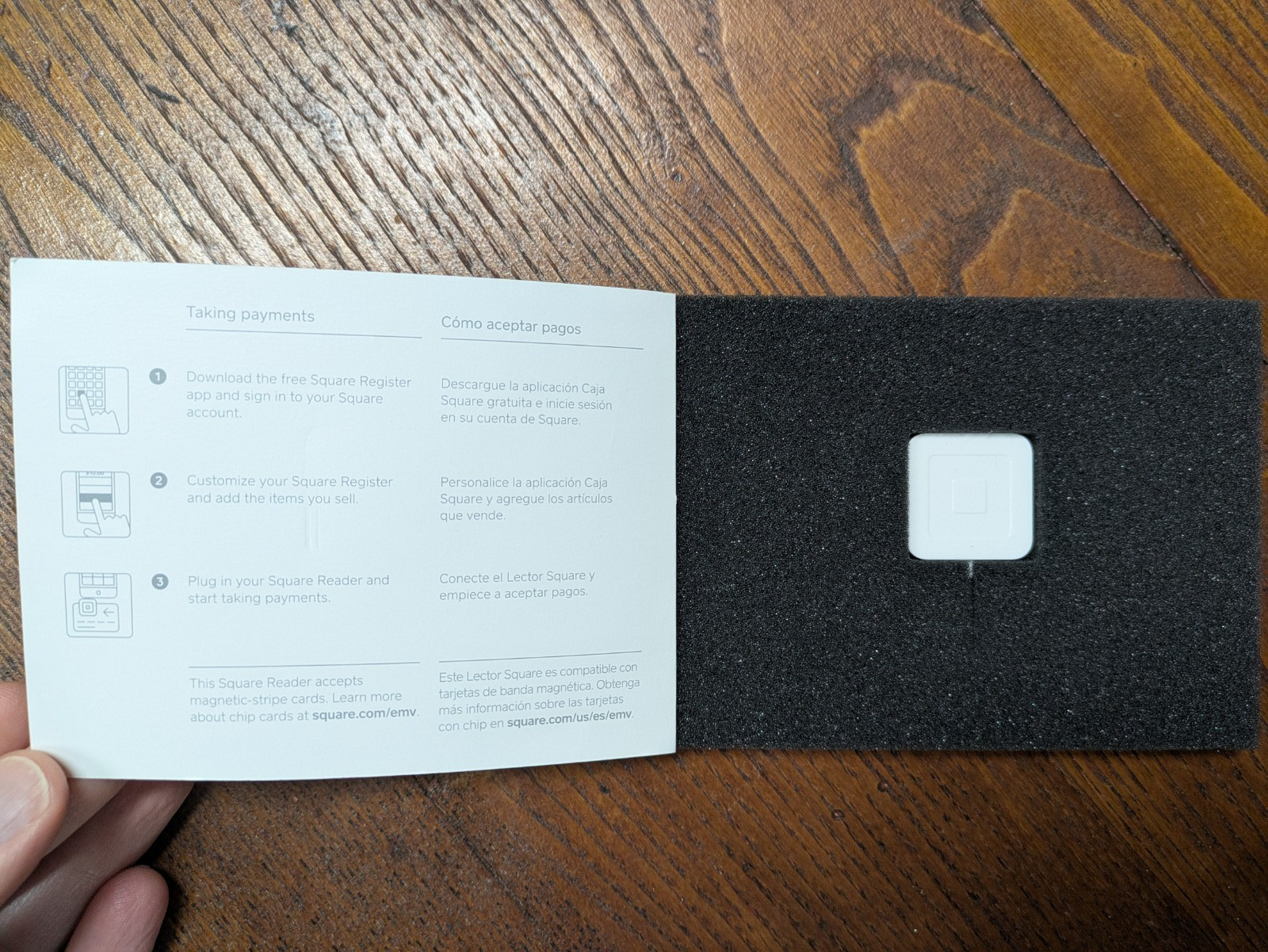 Square Reader for Magstripe (Headset Jack) Credit Card Accept Payment On Phone
