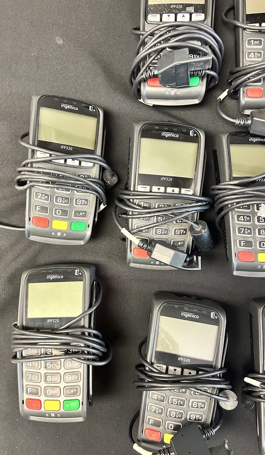 Lot of 20 Ingenico IPP320 Pinpad Credit Card Reader Machine’s & Accessories