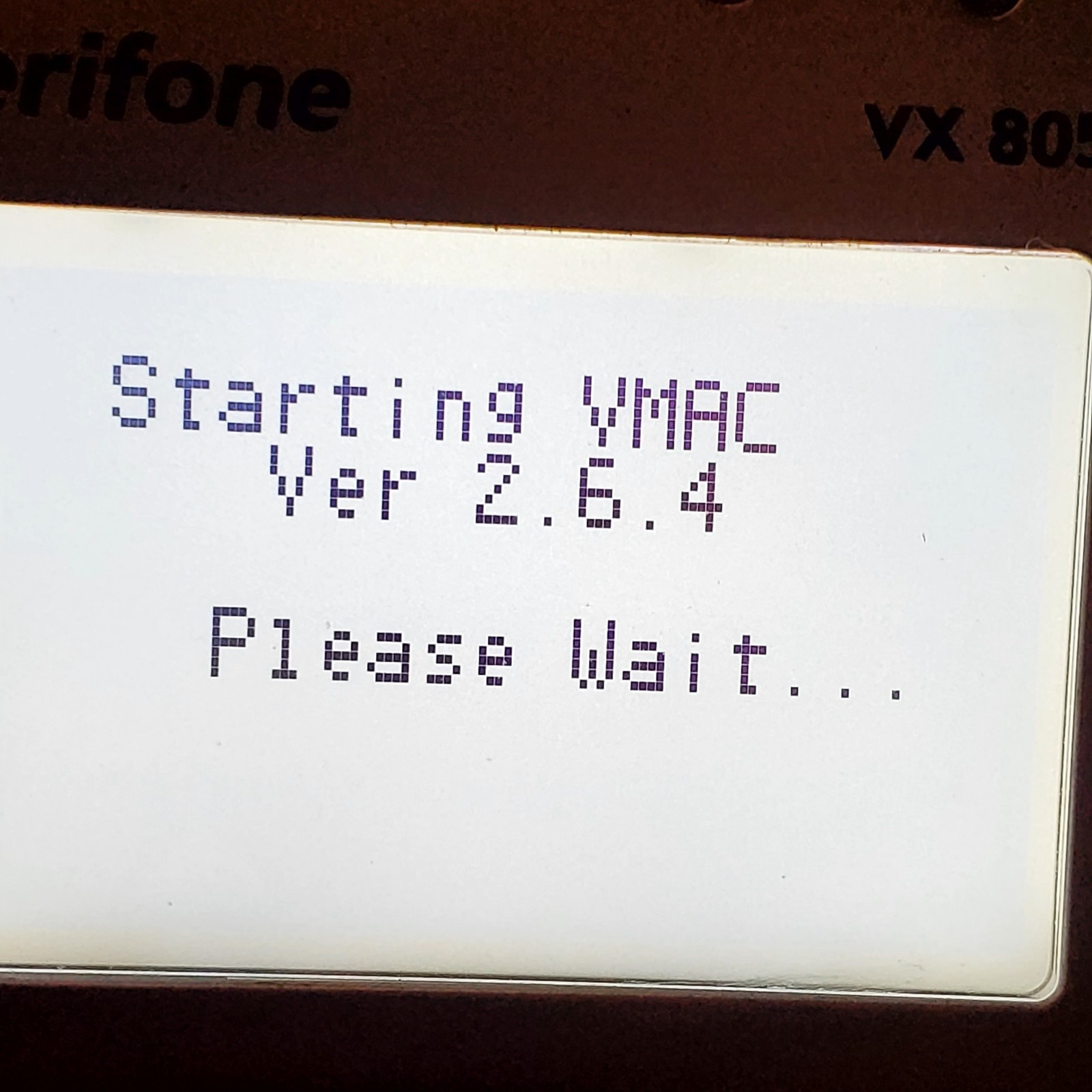 VeriFone VX805 CTLS Pin Pad Tamper Chip Credit Card Reader Power Cord VX 805