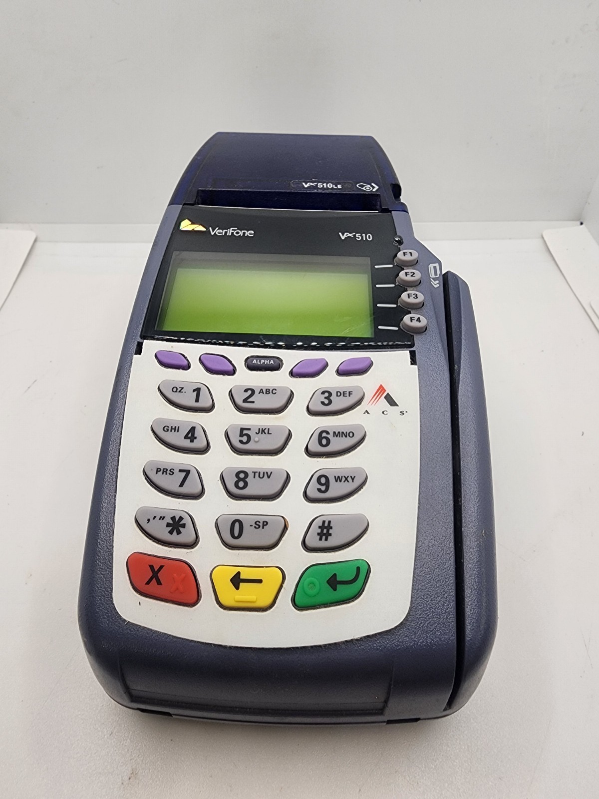 VERIFONE Vx510LE CREDIT CARD TERMINAL, Vx 510 LE, PCI-COMPLIANT