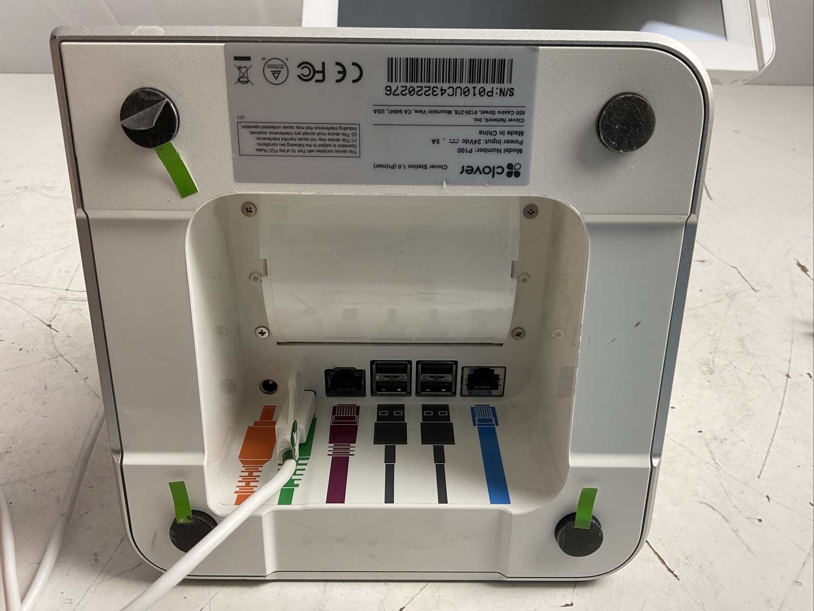 CLOVER STATION POS SYSTEM C500 W/ PRINTER P100