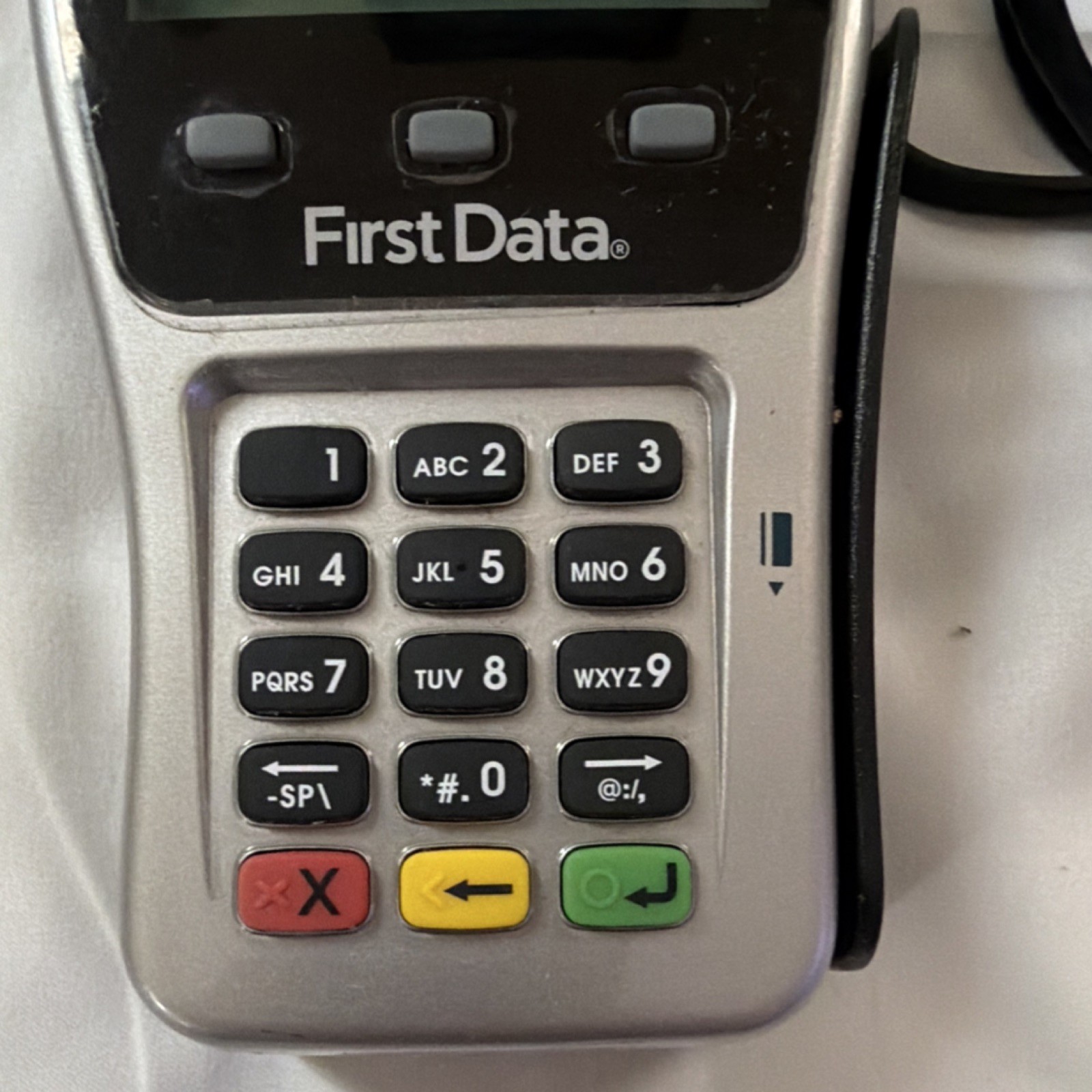 First Data FD-35 Wired Credit Card Terminal/Reader POS w/ USB Cable