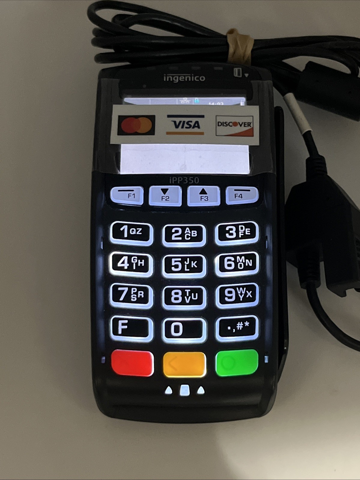 Ingenico IPP 350 USB Credit Card Terminal w/ Power Cable Tested and Working
