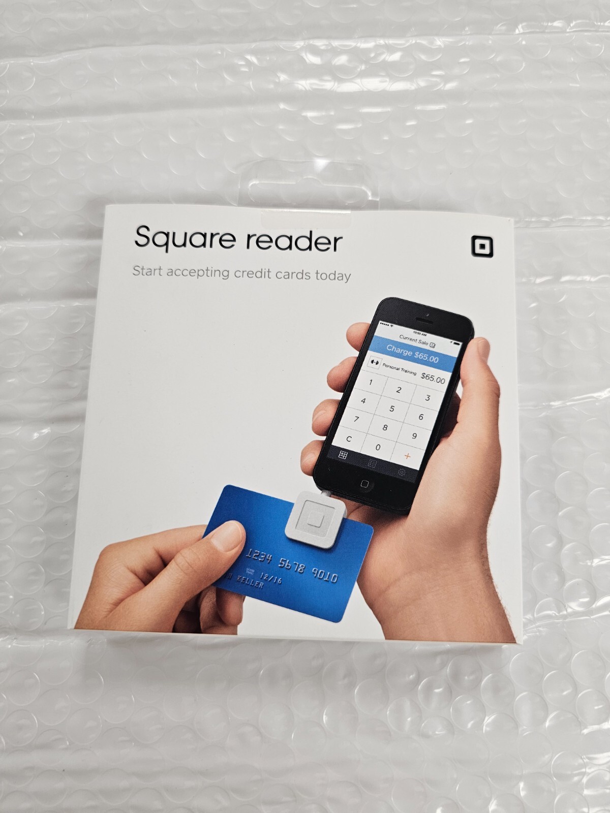 Square A-PKG-0157 Card Reader for iPhone iPad and Android