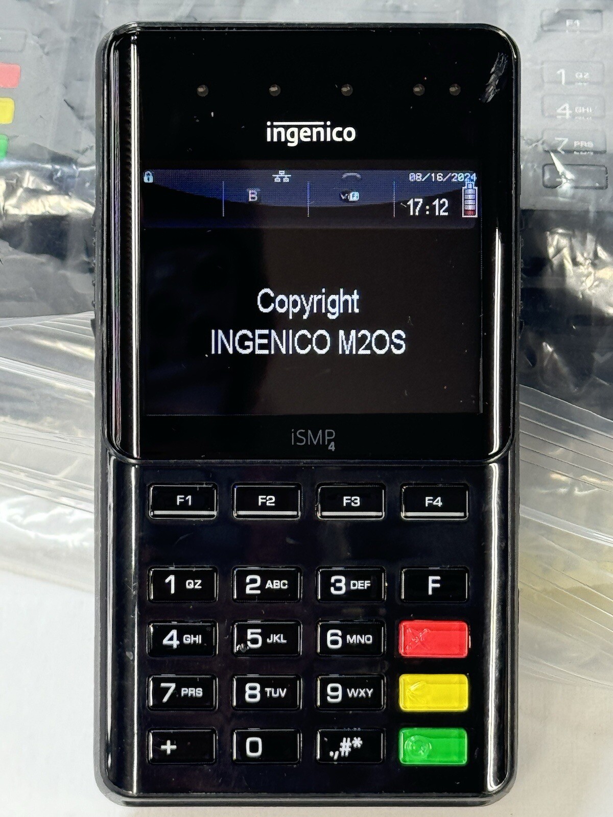 LOT of (33) Ingenico iSMP4 Wireless Bluetooth Mobile POS Terminal