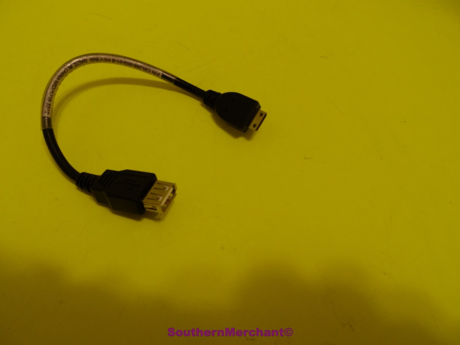 VERIFONE VX680 FEMALE USB CABLE ADAPTER TO MINI HDMI P/N CBL268-003-01 217163312