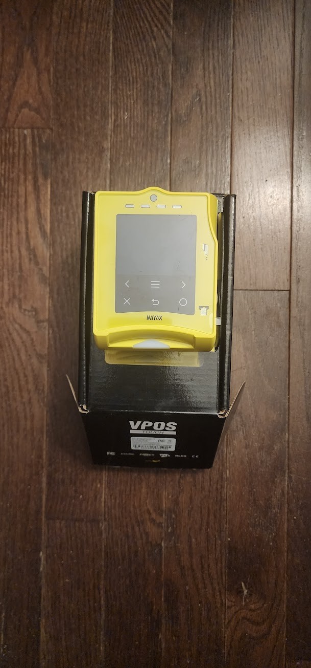 Nayax Pulse VPOS Touch Credit Card Reader Cashless Payment Device