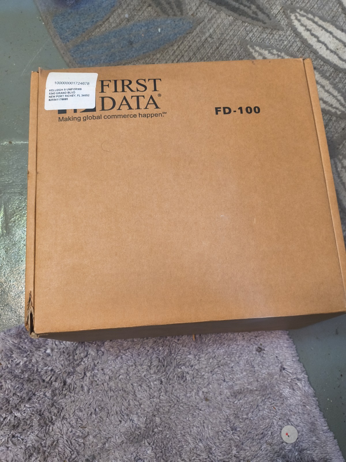 Brand New First Data FD-100 Credit Debit Card Terminal POS 001078064