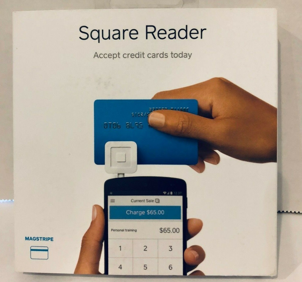 Square Reader Magstripe Accept Credit Cards Today New