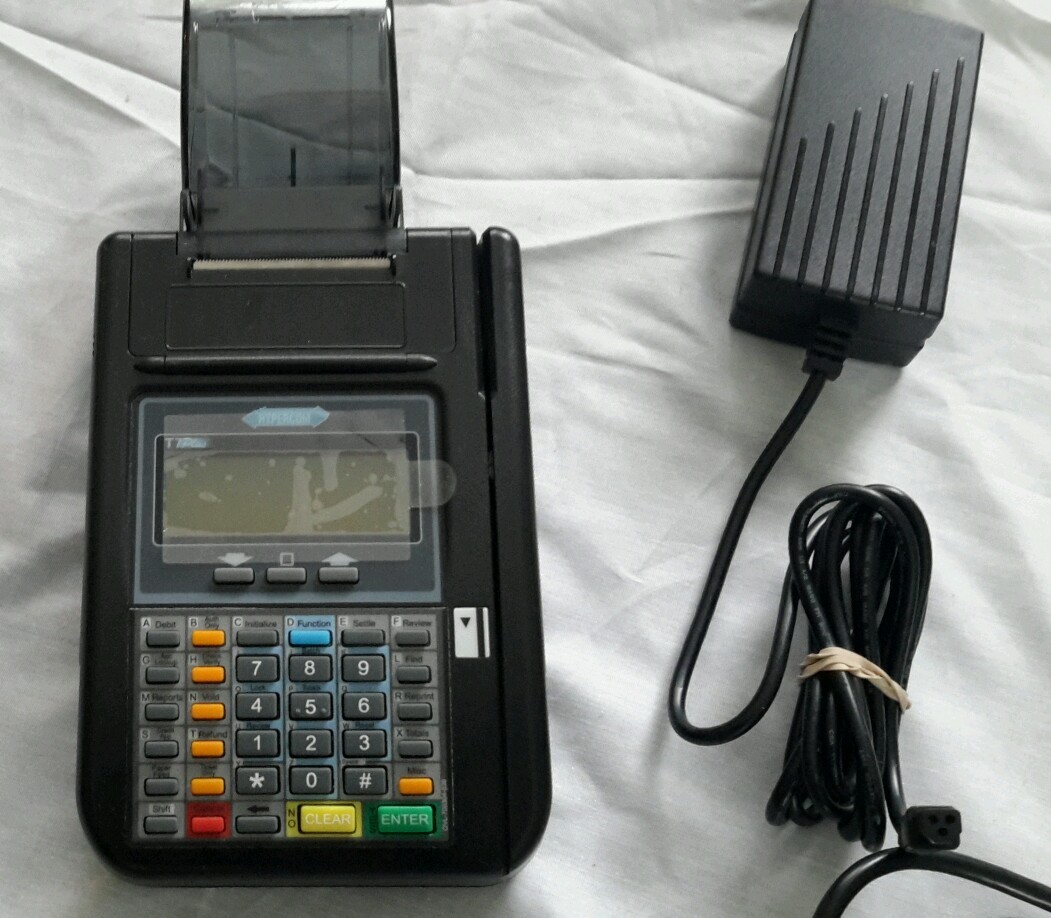 Credit Card Machine T-Series Model T7 Plus Optimum Transaction Terminal Hypercom