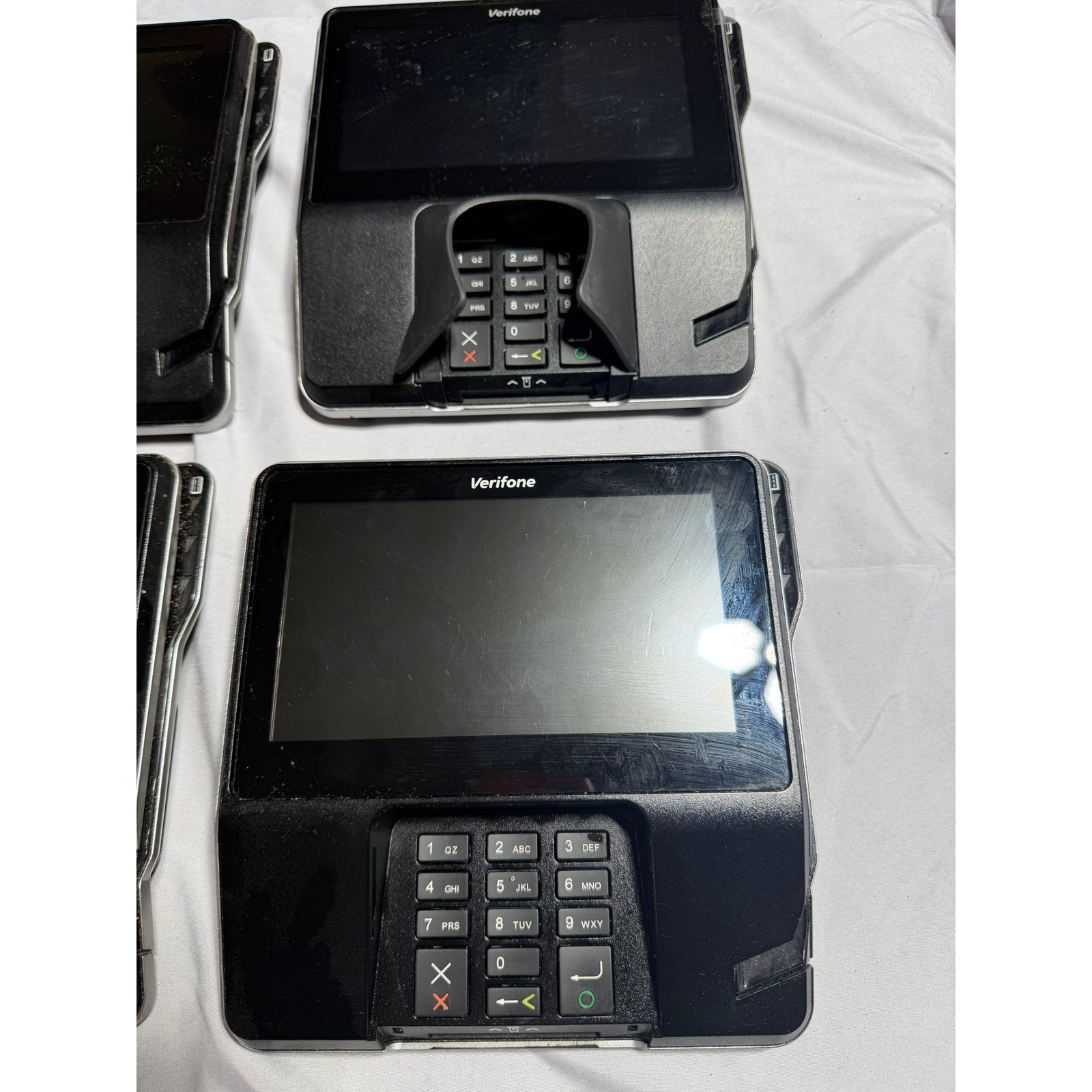 Lot of 4 Verifone MX 925 MX925CTLS Contactless Payment Credit Card Terminal