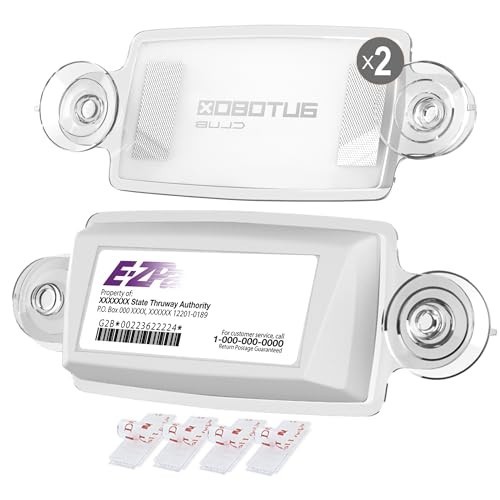 Universal EZ Pass Holder for All US Toll Passes – Easy Install, UV-Protective, 4