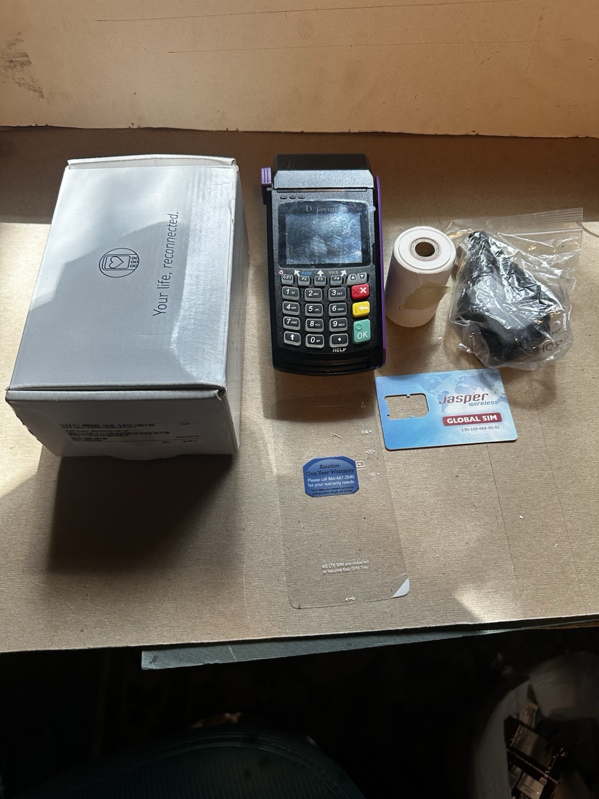 Dejavoo V9s VEGA5000S Credit Card Terminal – Brand New Old Stock – Original Box