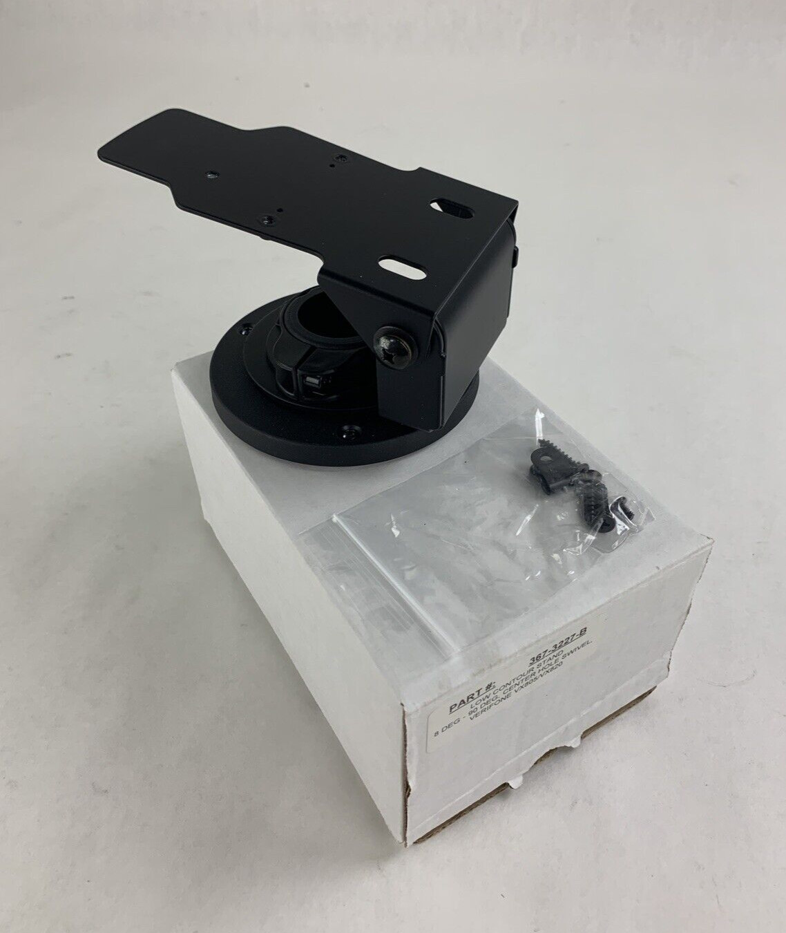 ENS Low Contour Stand Center Hole Swivel 367-3227-B Verifone Open Box