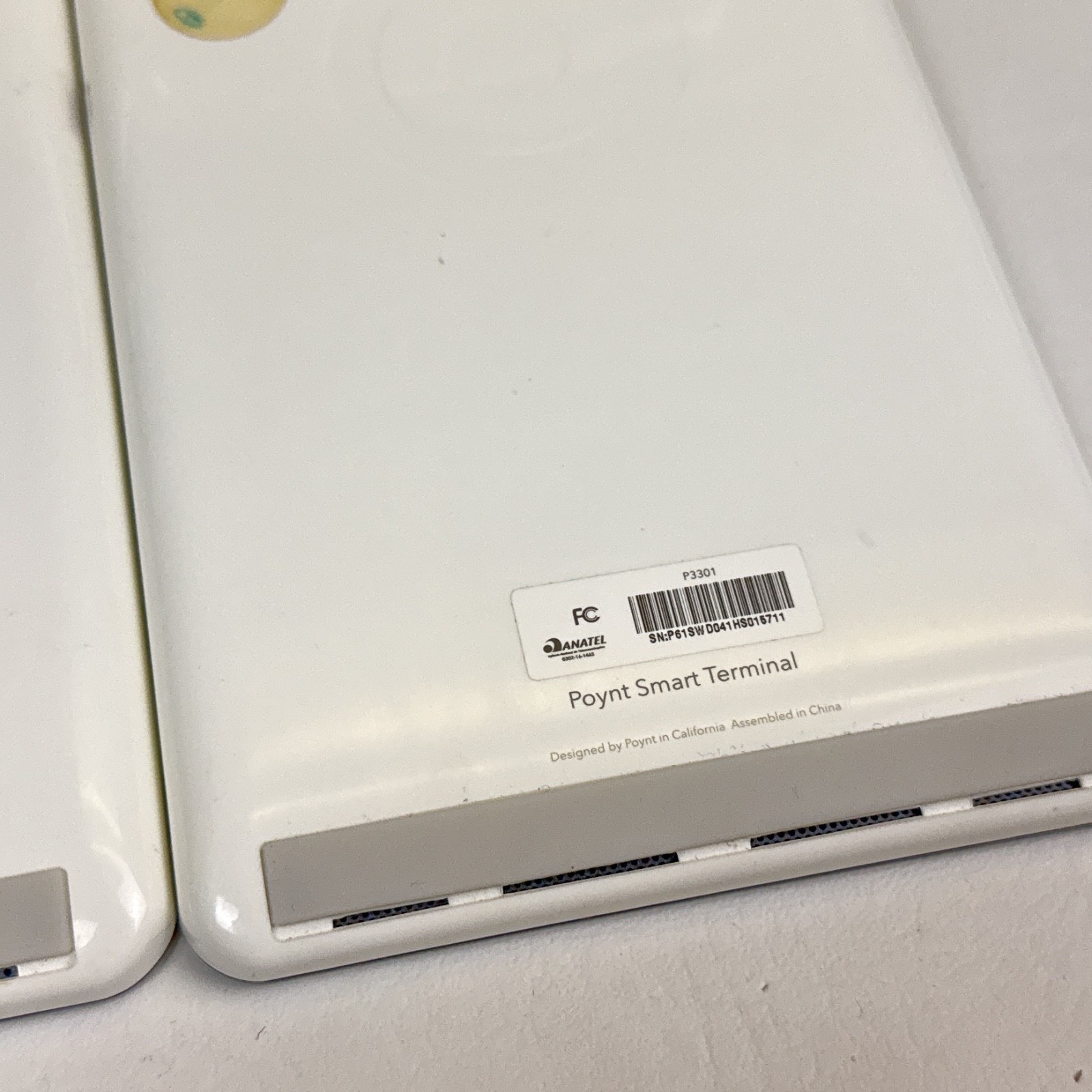 2x Poynt P3301 Smart Terminal POS System w/ AC2301 Dock PLEASE READ DESCRIPTION