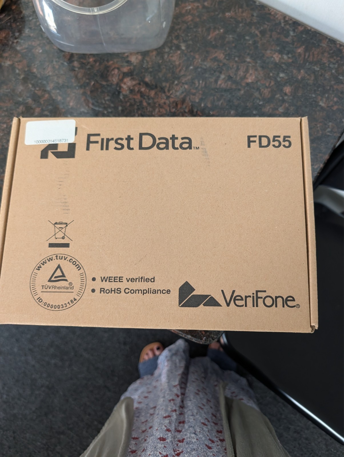 VeriFone POS Credit Card Terminal FD55 First Data