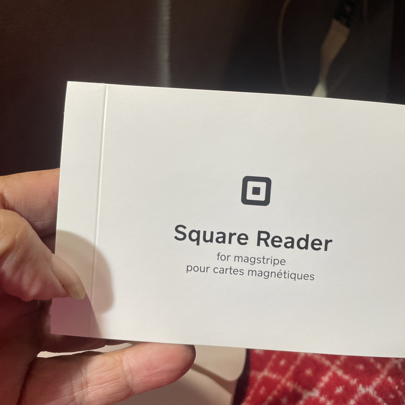 Square Reader S4 Portable Magstripe Card Reader for Phones w/h Headphone Jack