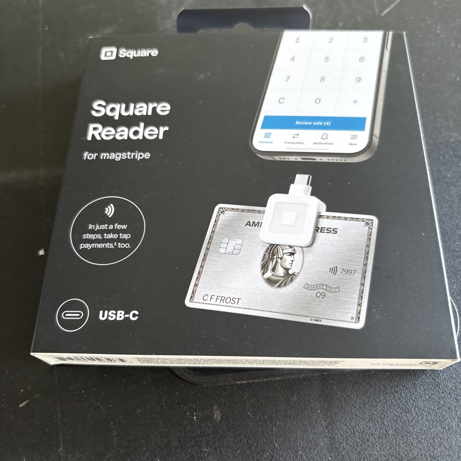 Square Reader For Magstripe Connector USB C