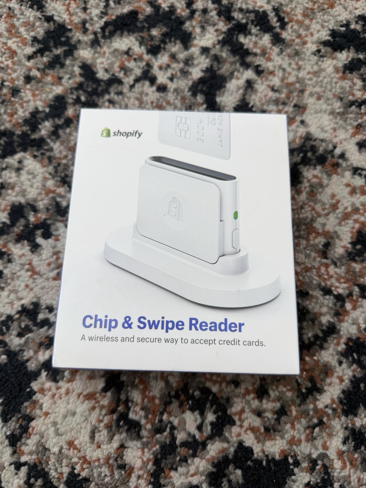 Shopify Chip & Swipe Reader – White (8541732075)