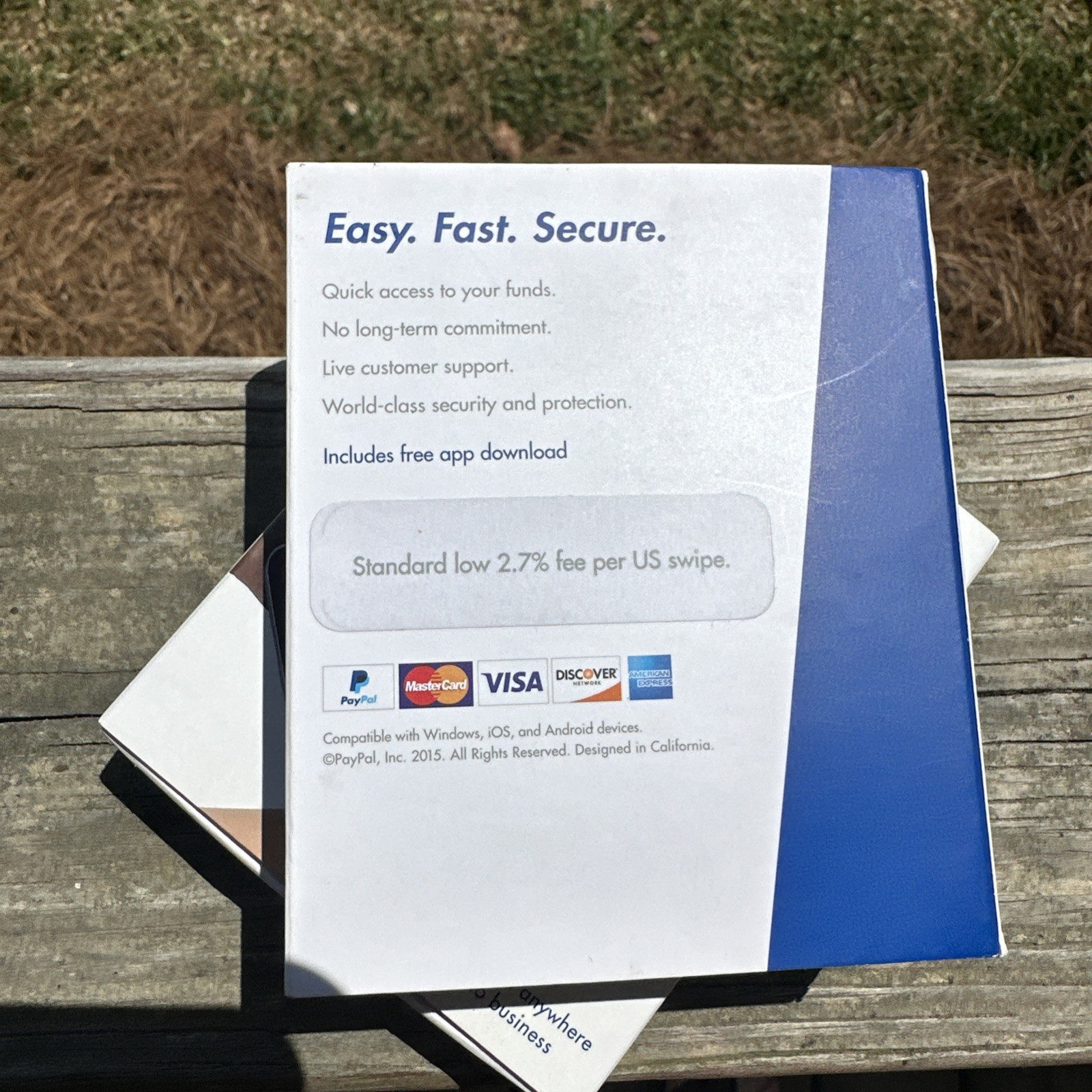 PayPal Mobile Credit Card Reader Swiper For iPhone and Android – New In Box