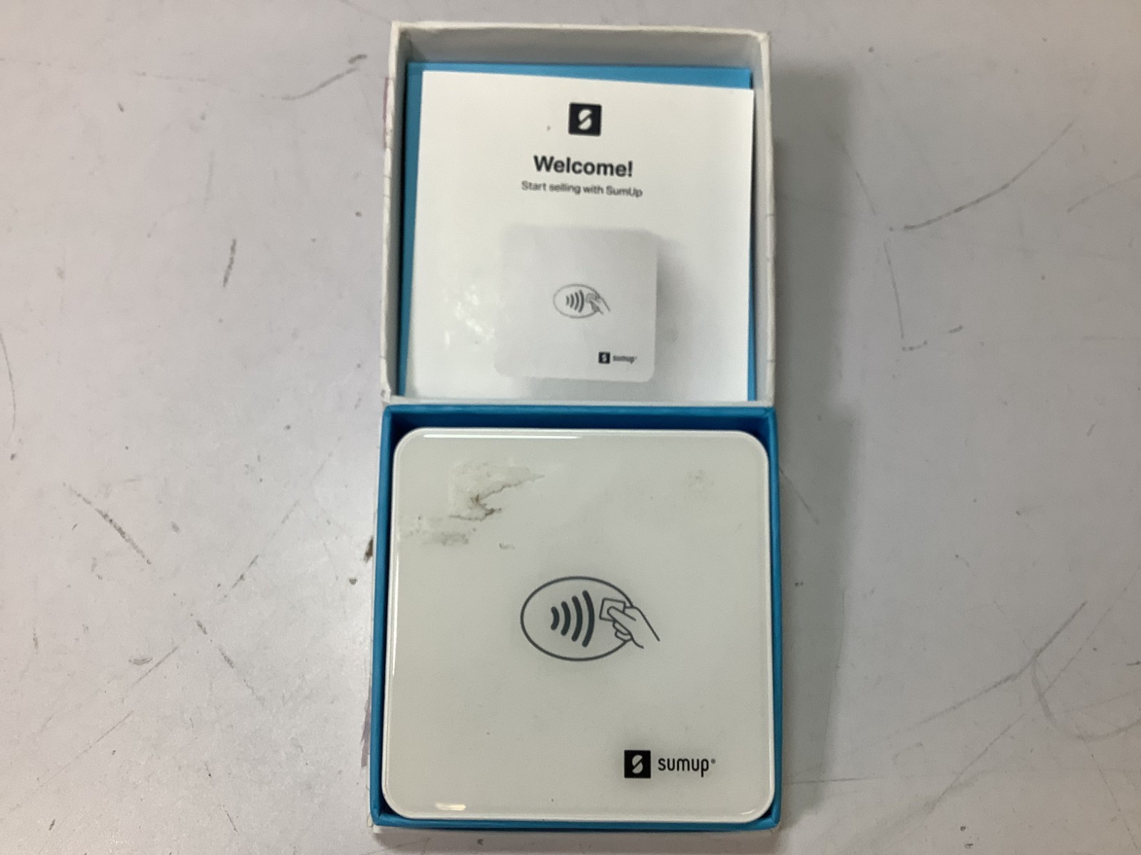 SumUp AIR1E151 Wireless Card Terminal Reader with Lithium-ion Battery L-B1E