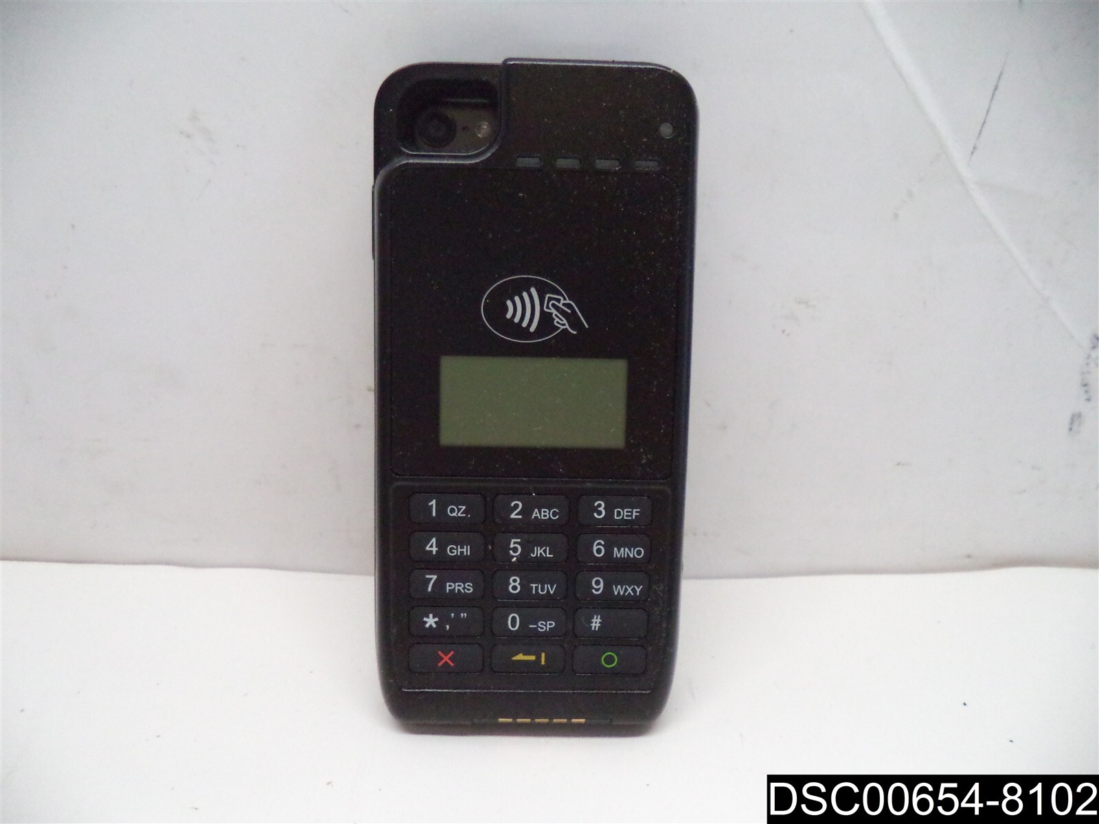 HAROUTMOIPOD 3-17, handheld credit card scanner w/ Keypad for iphone