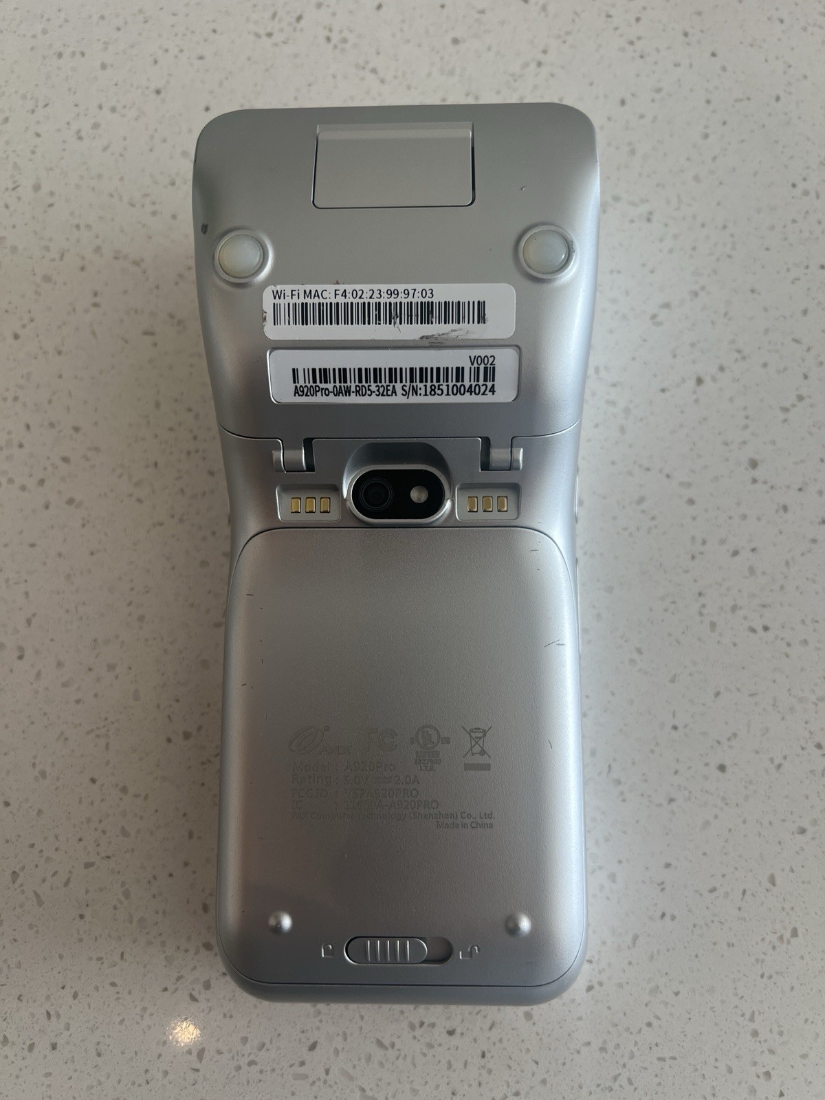 PAX A920Pro Wireless Android Credit Card Terminal A920Pro-0AW-RD5-32EA