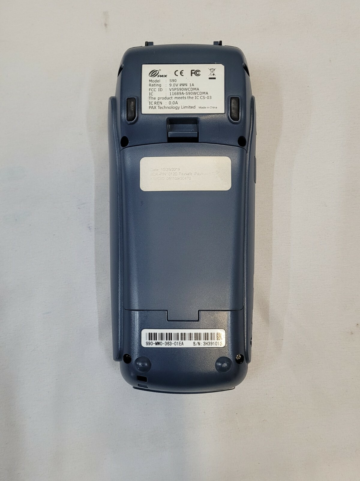 Pax S90 Wireless 3G Mobile Credit Card Reader Payment Terminal Machine