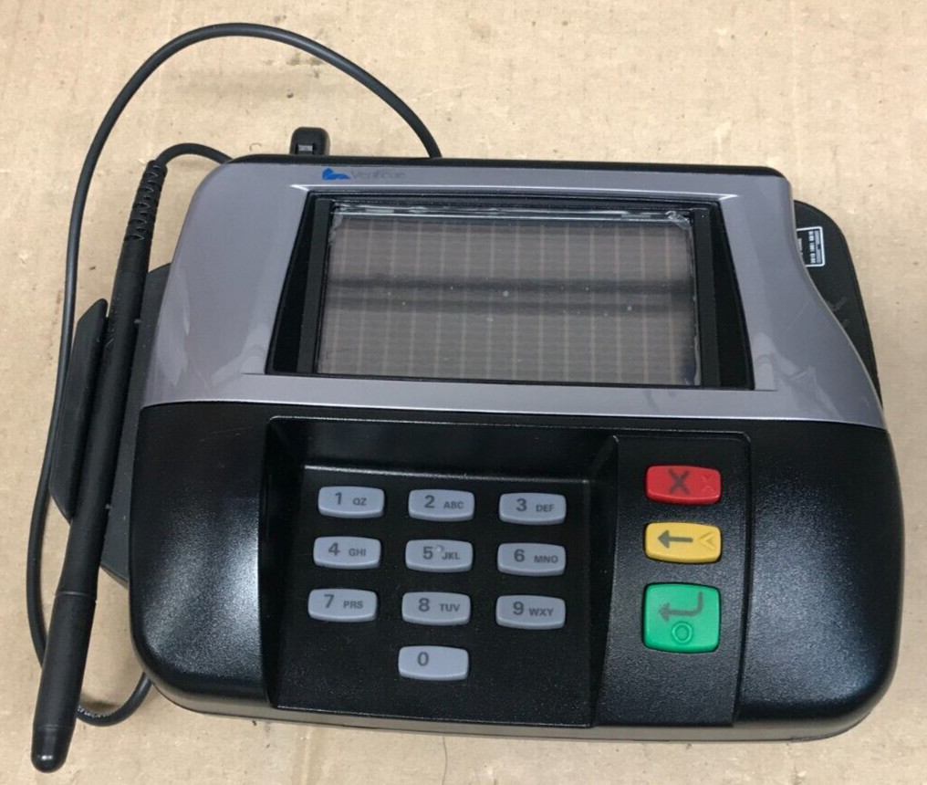 Verifone MX 860 MX860 Credit Card Terminal M094-409-01-R with Stylus Pen