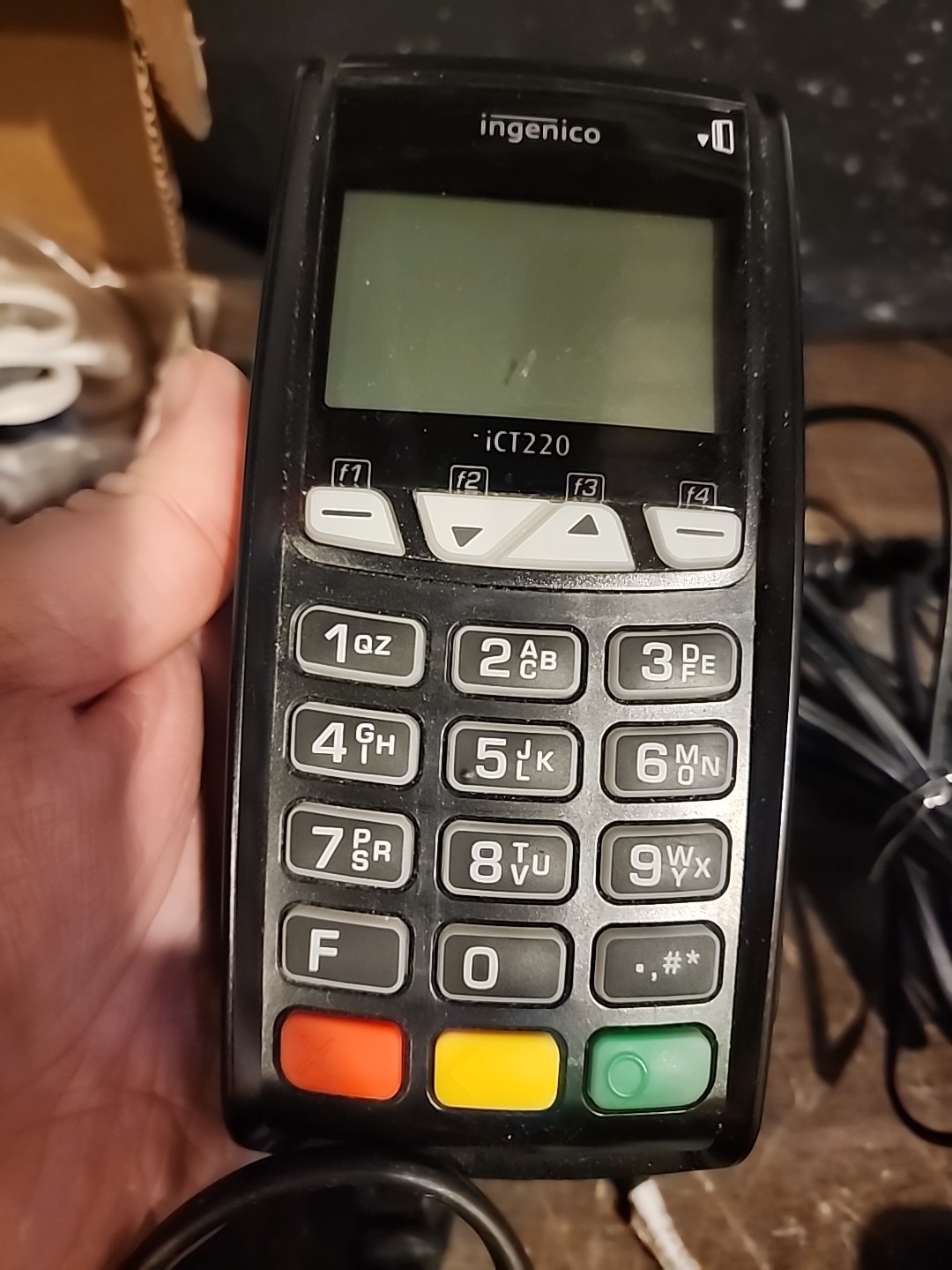 Ingenico ICT220 credit card machines Lot Of 3 Paper Rolls Accessories