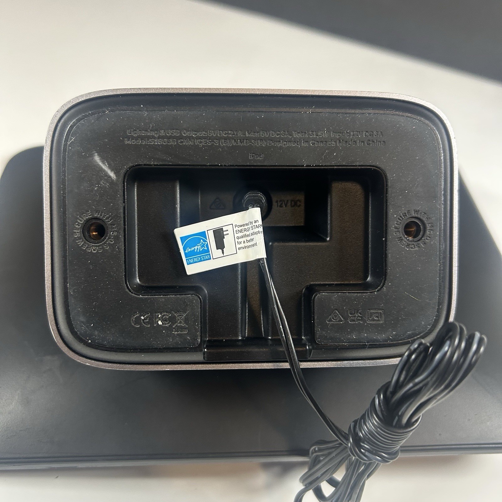 Shopify Model:S1803B POS iPad Stand/Dock